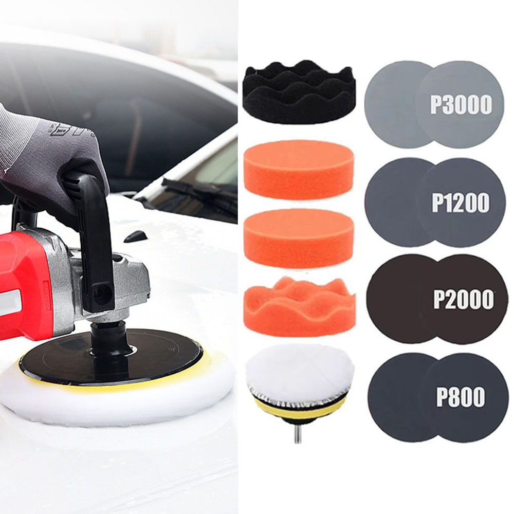 Car Wax Polishing Pad - 자동차 왁싱 스폰지 패드 연마 키트