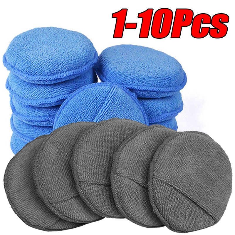 Car Wax Polishing Pad - 10개 자동차 디테일링 애플리케이터 패드 자동차