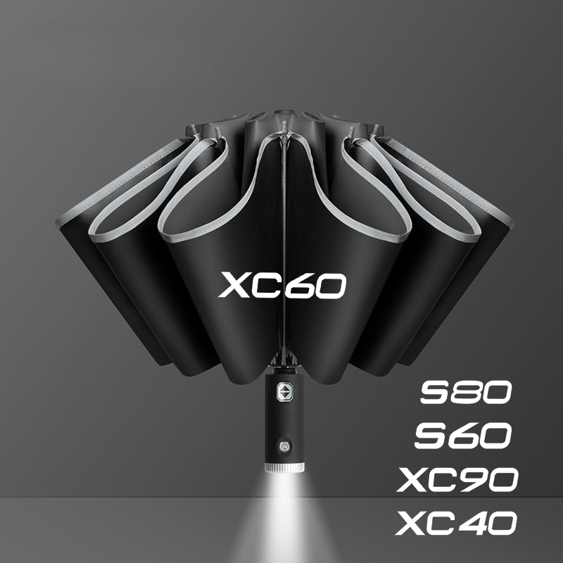 Volvo Car Accessories Xc60 - 자동차 내부 액세서리 접이식 우산 휴대용