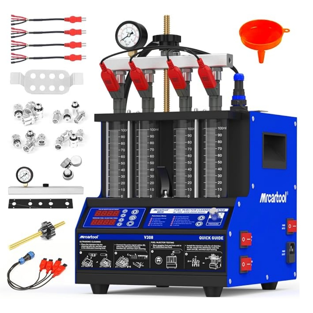 Fuel Injector Cleaner - V308 연료 인젝터 클리너 테스터 머신