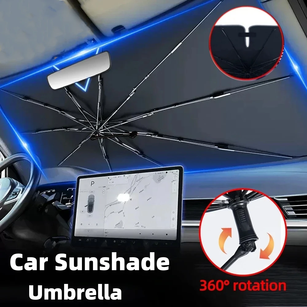 Windshield Sun Shade - 자동차 앞유리 차양막 열 차단 햇빛