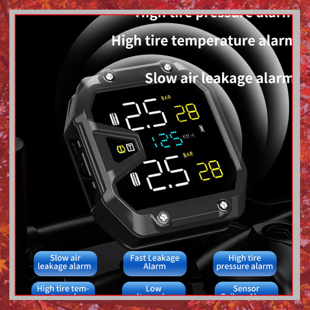 Tire Pressure Monitor - 오토바이 TPMS 타이어 압력 모니터링 시스템