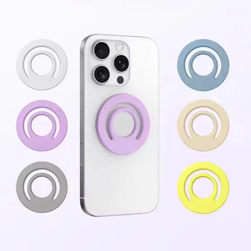 Car Accessories Xiaomi - 자석 실리콘 스탠드 핑거 링 차량용