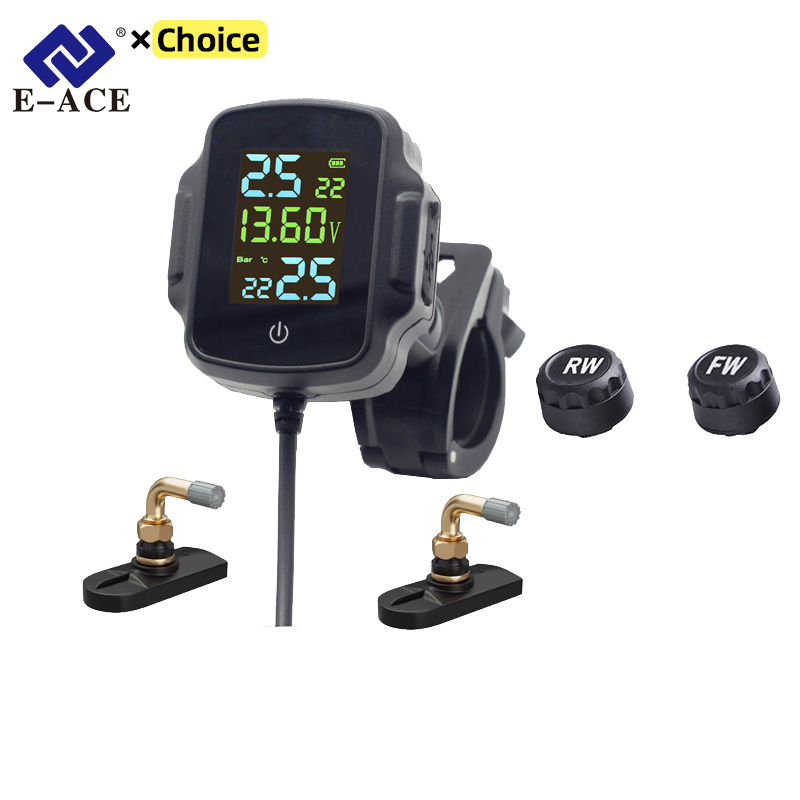 Tire Pressure Monitor - QC 3.0 고속 충전 유형 온도