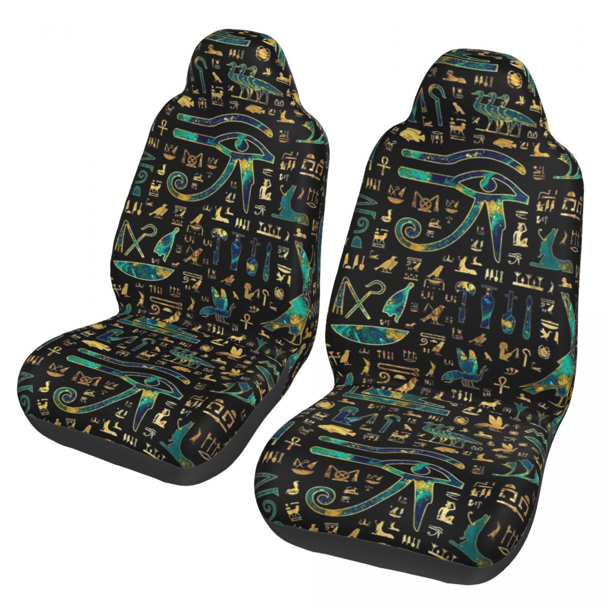 Car Accessories Egypt - 고대 이집트 상형문자 유니버설 카시트 커버