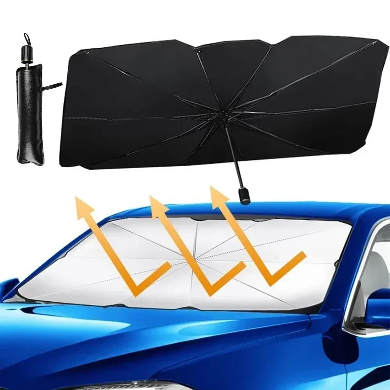 Windshield Sun Shade - 1개 자동차 햇빛 가리개 우산형 선쉐이드