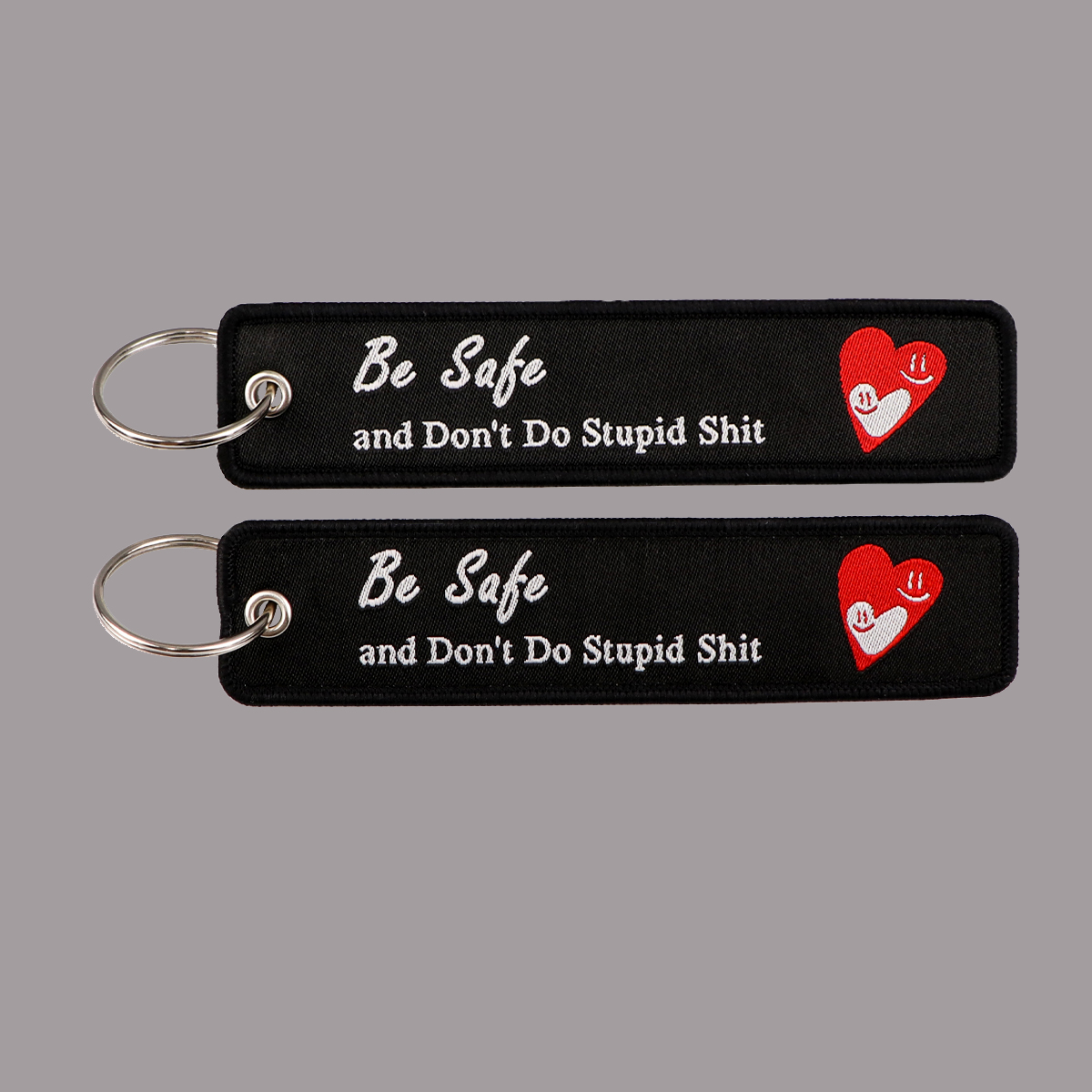 Car Accessories Quotation - 1PCS 안전 견적 자수 키 태그