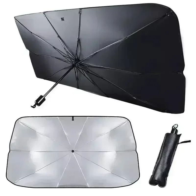 Windshield Sun Shade - 자동차 앞유리 차양막 접이식 우산형 햇빛