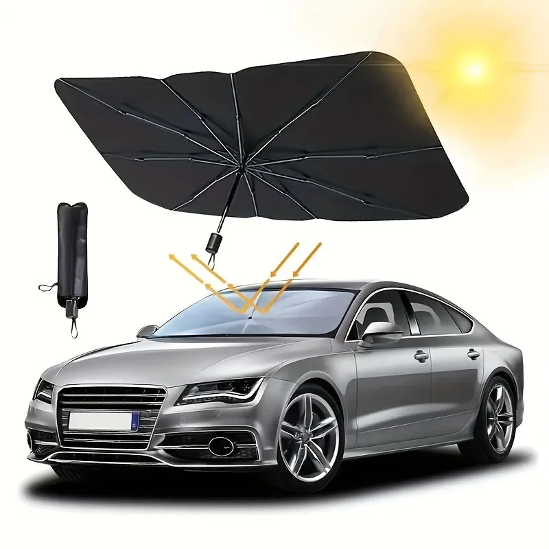 Windshield Sun Shade - 차량용 햇빛 가리개, 앞유리 차양막, 햇빛