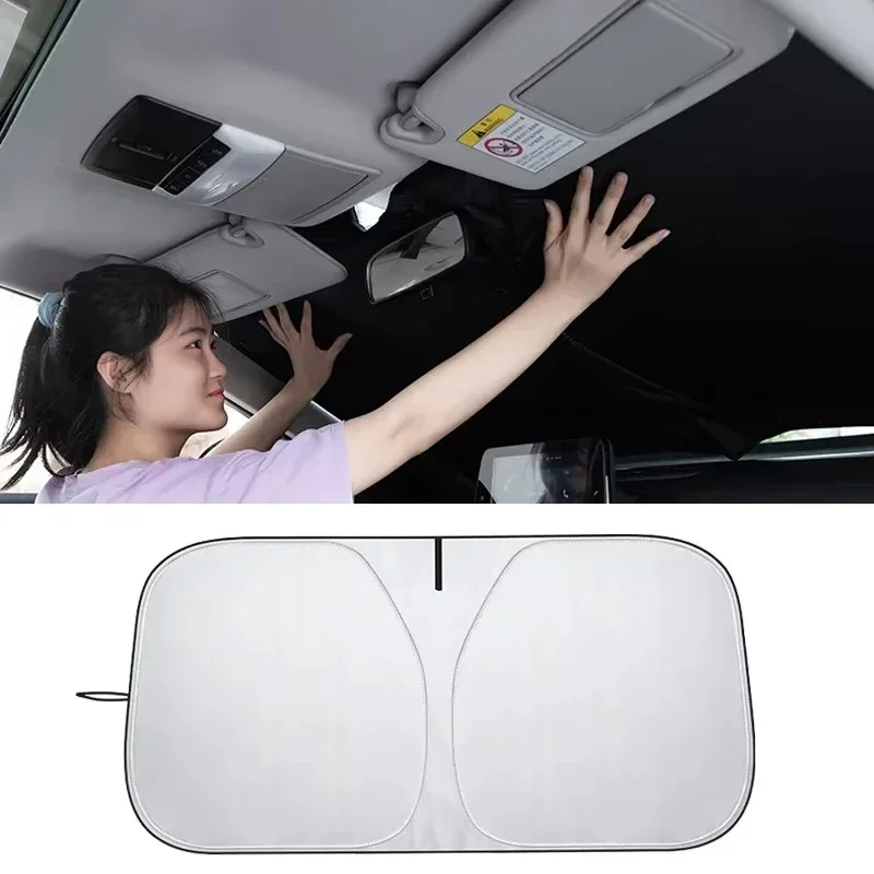 Windshield Sun Shade - 여름철 자동차 앞유리 차양막 햇빛 가리개