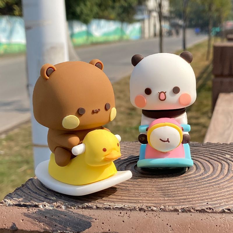 이어 부부 스프링 스윙 피규어 귀여운 만화 로커 말 장 - Car Accessories Quirky 리뷰 및 가격