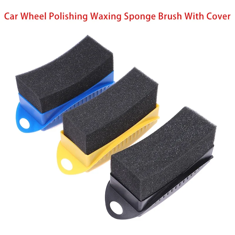 뚜껑 옵션 PP 자동차 바퀴 연마 왁싱 스폰지 브러시  - Car Wax Polishing Pad 리뷰 및 가격