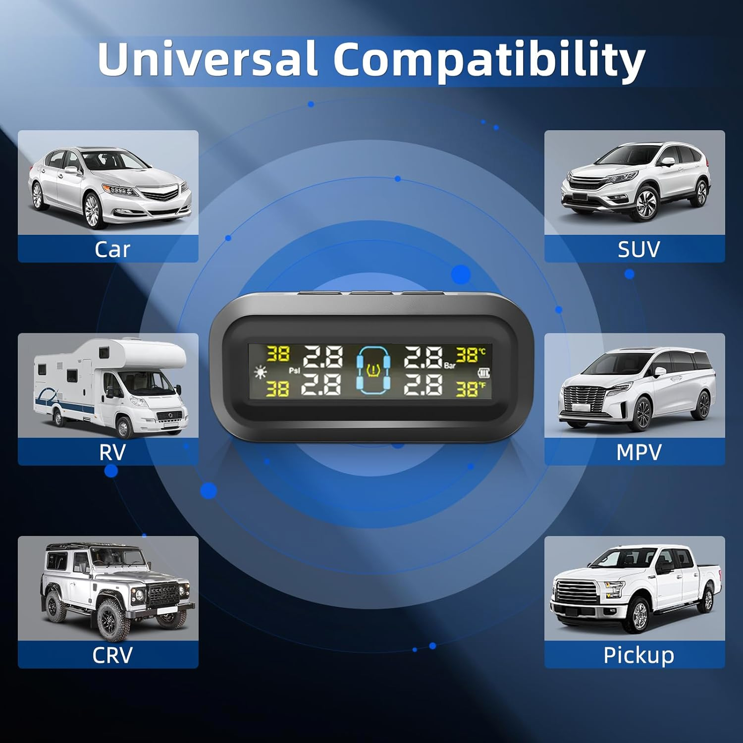 타이어 공기압 모니터링 시스템 TPMS 타이어 공기압  - Tire Pressure Monitor 리뷰 및 가격