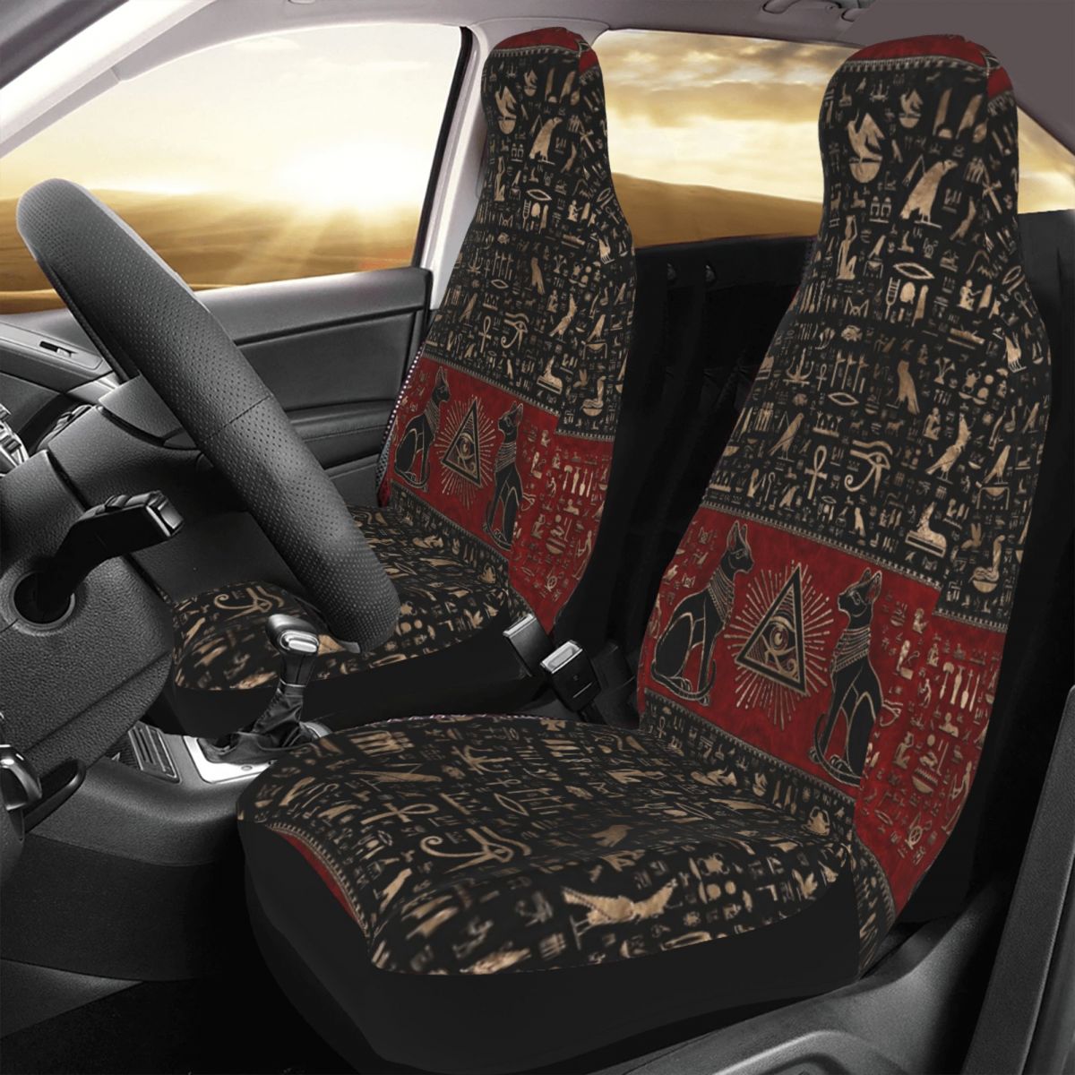 이집트 호루스의 고양이 눈 유니버설 카시트 커버 사계절 - Car Accessories Egypt 리뷰 및 가격