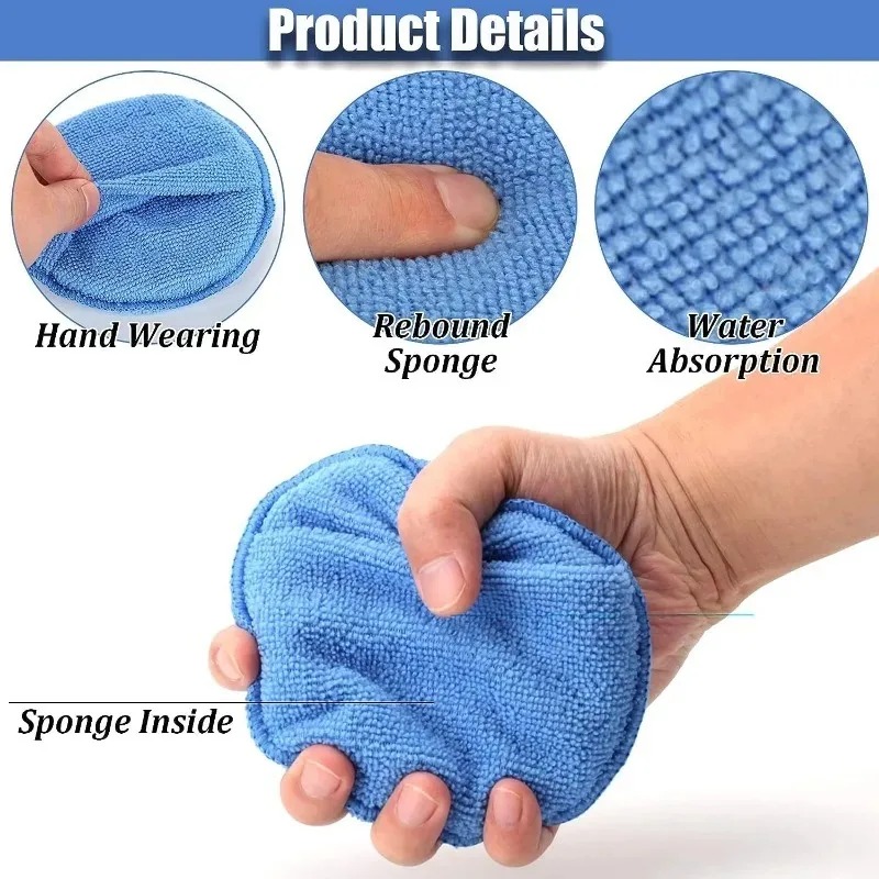10개 자동차 디테일링 애플리케이터 패드 자동차 관리  - Car Wax Polishing Pad 리뷰 및 가격