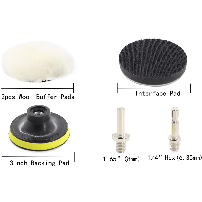 3인치 75MM 자동차 헤드라이트 복원 키트 39종 ( - Car Wax Polishing Pad 리뷰 및 가격