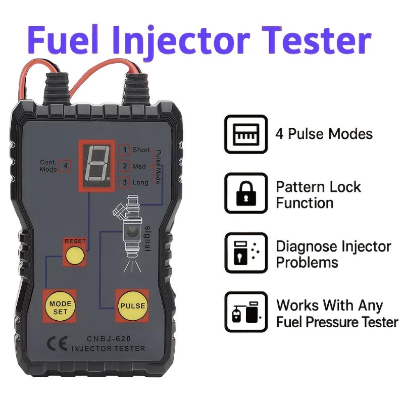 휴대용 자동차 연료 인젝터 테스터 4 펄스 모드 연료  - Fuel Injector Cleaner 리뷰 및 가격