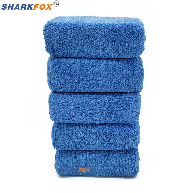 Sharkfox 5 개/몫 직사각형 마이크로 화이버 애 - Car Wax Polishing Pad 리뷰 및 가격