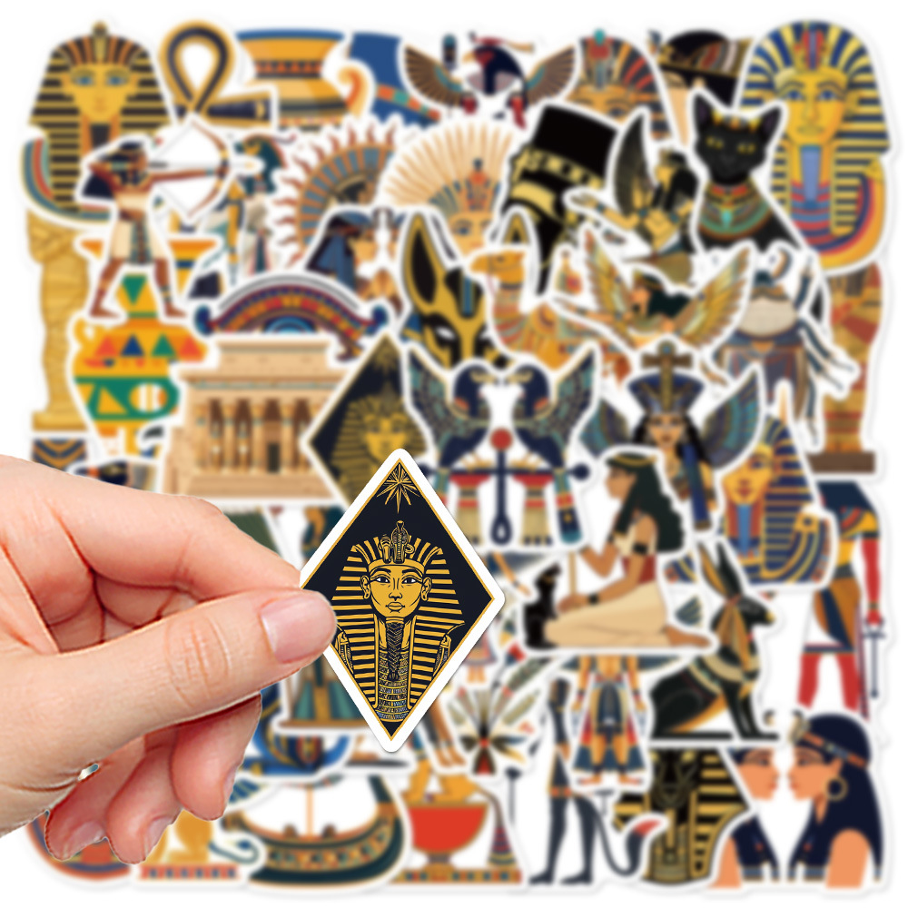 10/30/50PCS 고대 이집트 문화 스티커 낙서 장 - Car Accessories Egypt 리뷰 및 가격