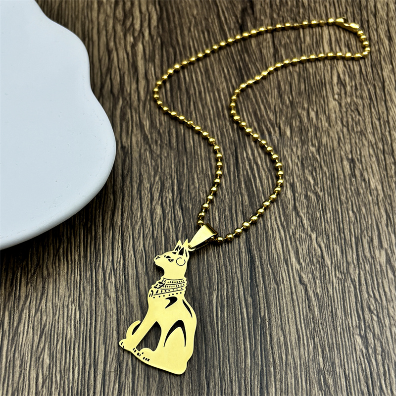 스테인레스 스틸 이집트 고양이 Bastet 자동차 키  - Car Accessories Egypt 리뷰 및 가격