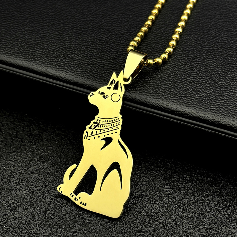 스테인레스 스틸 이집트 고양이 Bastet 자동차 키  - Car Accessories Egypt 리뷰 및 가격