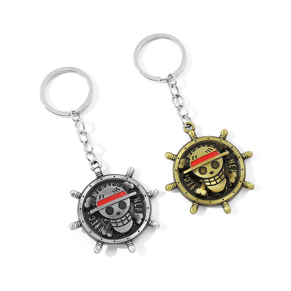 원피스 애니메이션 키체인 루피 밀짚모자 크루 회전 가능 - Car Accessories Workshop 리뷰 및 가격