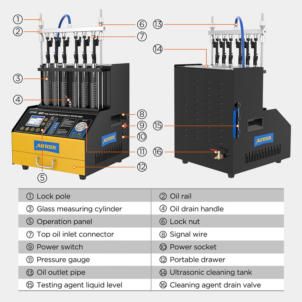 AUTOOL CT500 GDI EFI FEI 연료 인젝 - Fuel Injector Cleaner 리뷰 및 가격