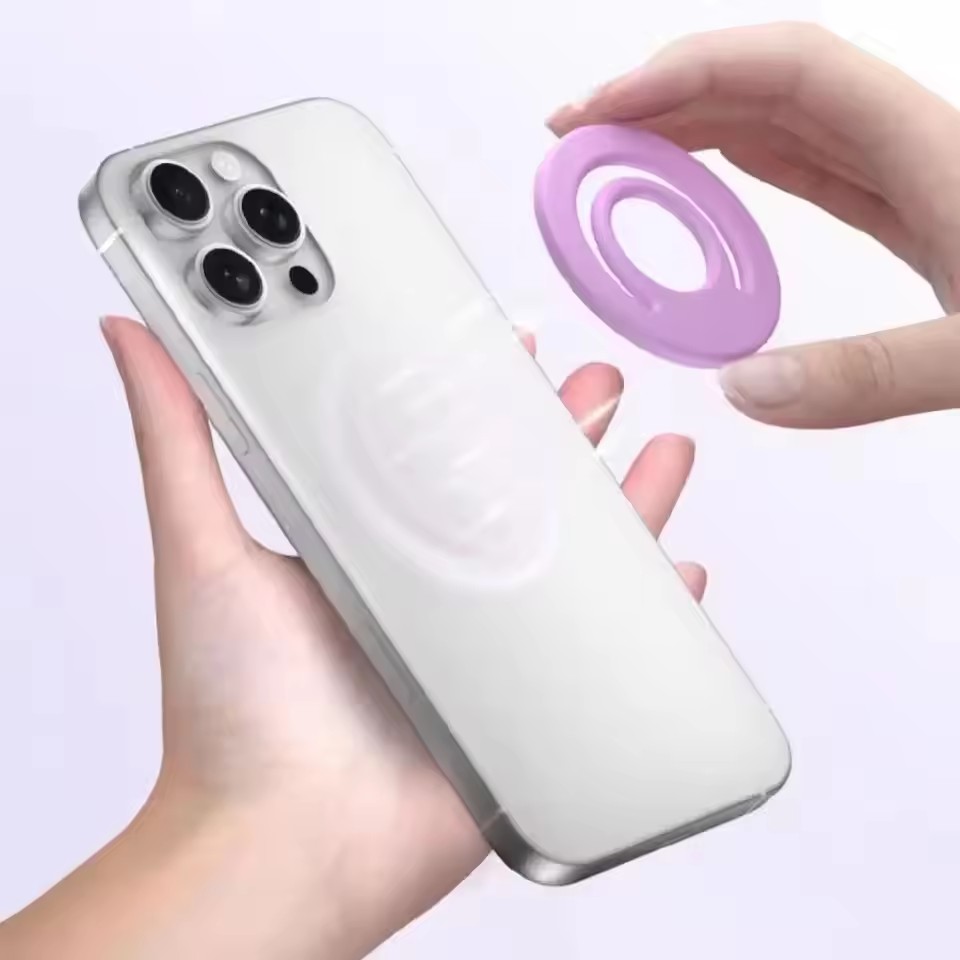 자석 실리콘 스탠드 핑거 링 차량용 핸드폰 홀더 아이폰 - Car Accessories Xiaomi 리뷰 및 가격