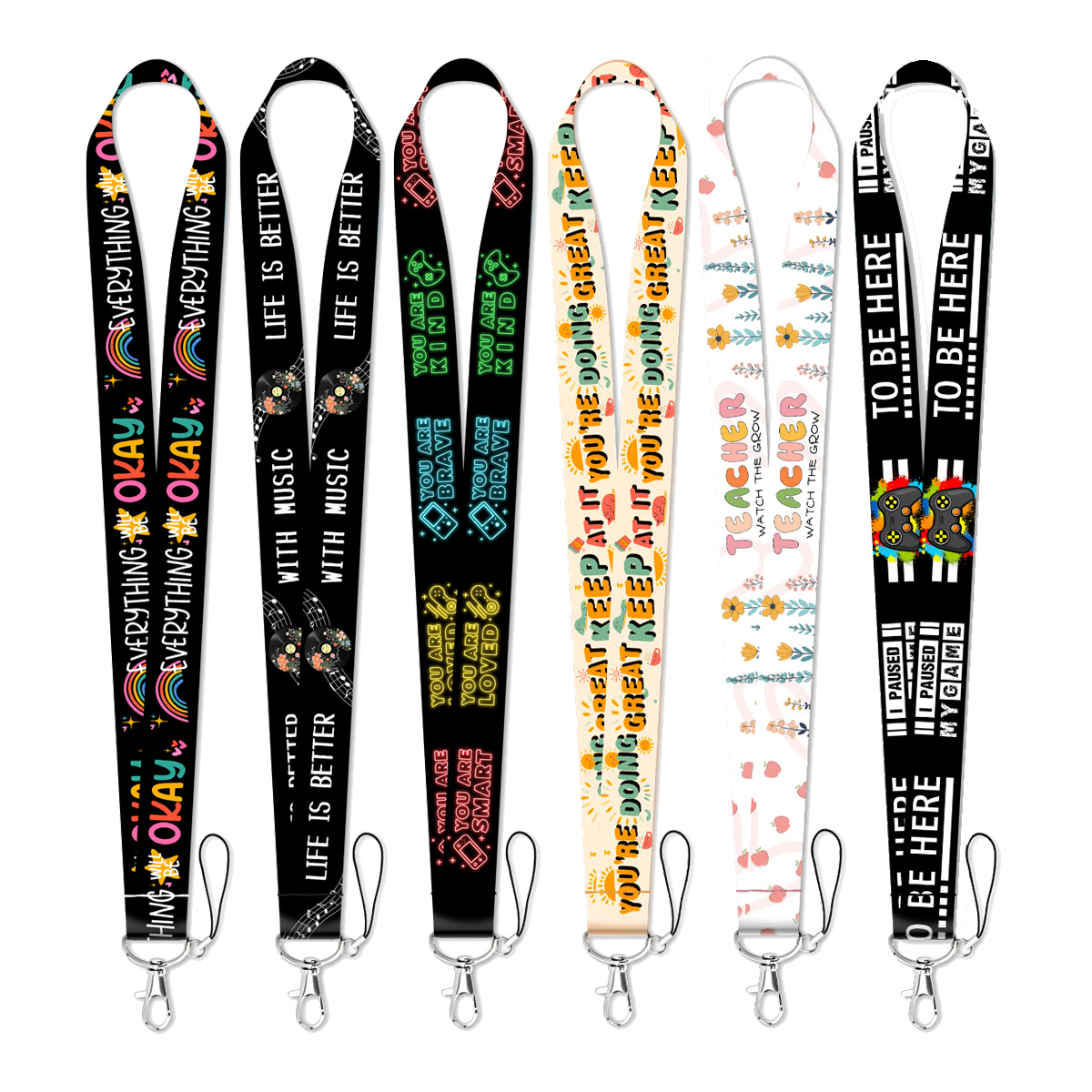 인생은 더 좋다 로프 스트랩 키체인 인용문 목걸이 자동 - Car Accessories Quotation 리뷰 및 가격