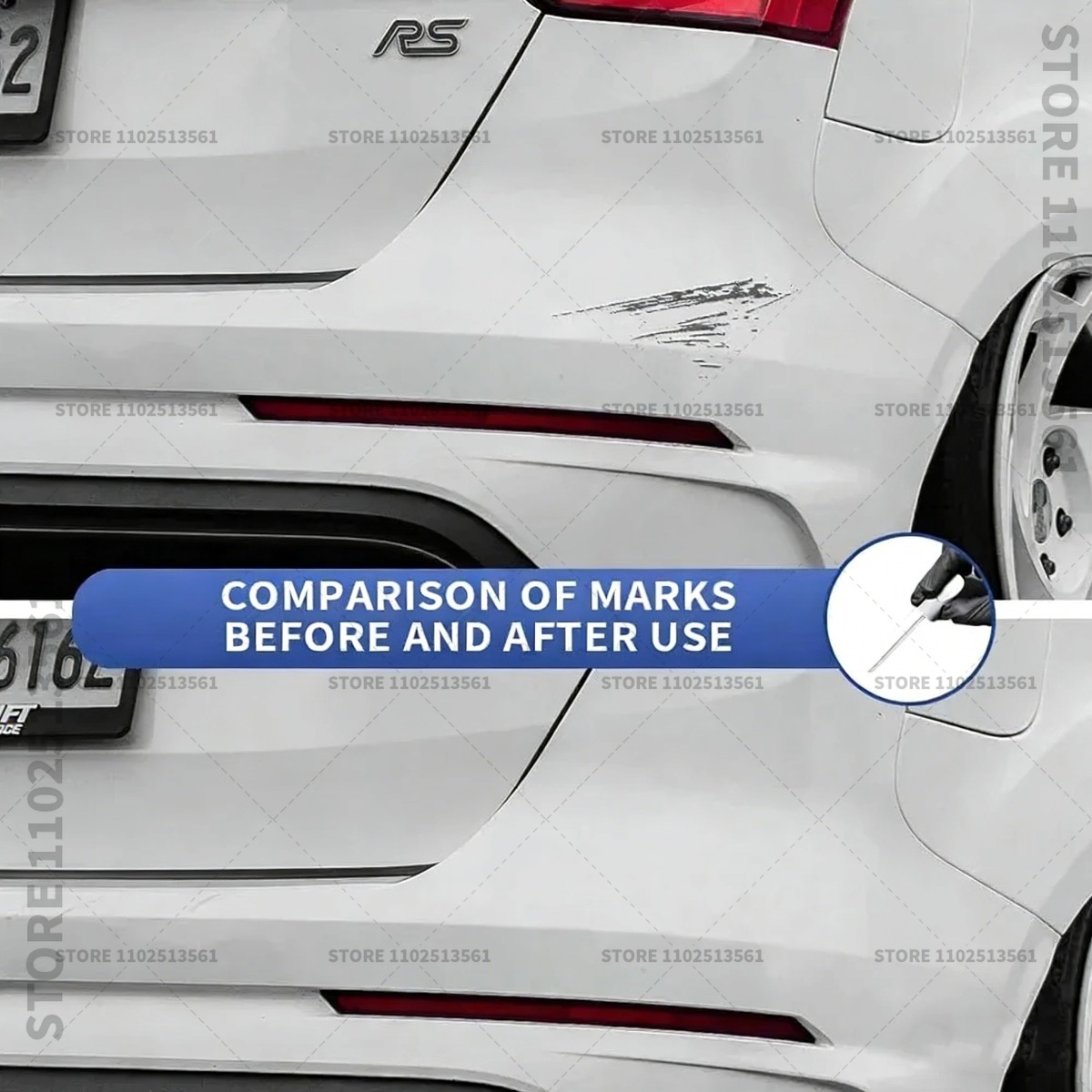 자동차 터치업 페인트 펜 빠른 수리 스크래치 제거 자동 - Car Scratch Remover Pen 리뷰 및 가격