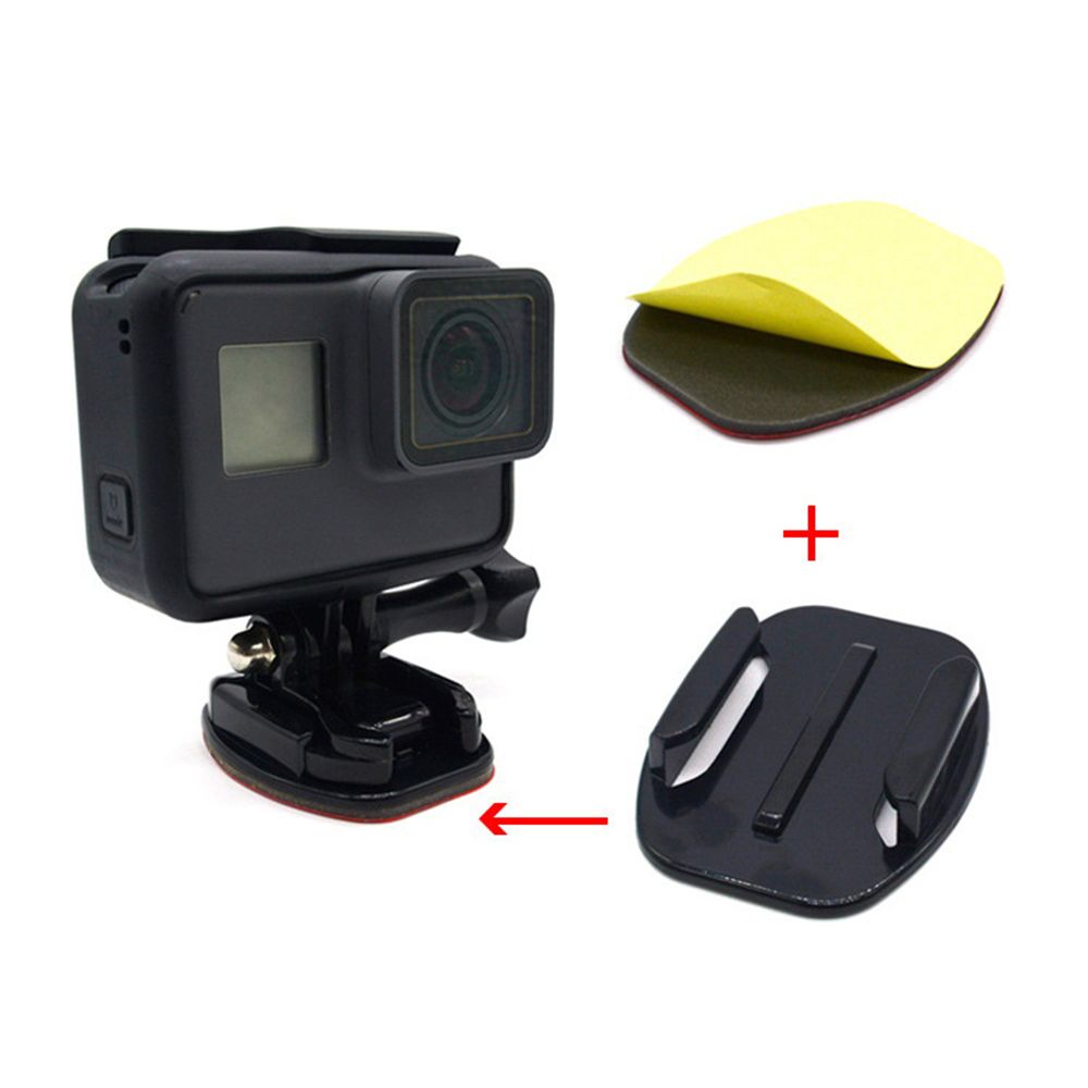 자동차 헬멧 카메라 접착 스티커 홀더 평평한 곡선형 마 - Car Accessories Xiaomi 리뷰 및 가격