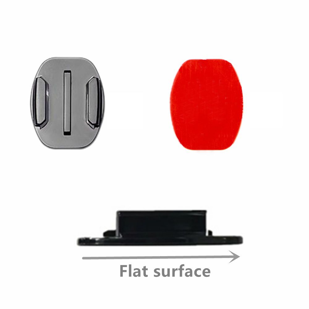 자동차 헬멧 카메라 접착 스티커 홀더 평평한 곡선형 마 - Car Accessories Xiaomi 리뷰 및 가격