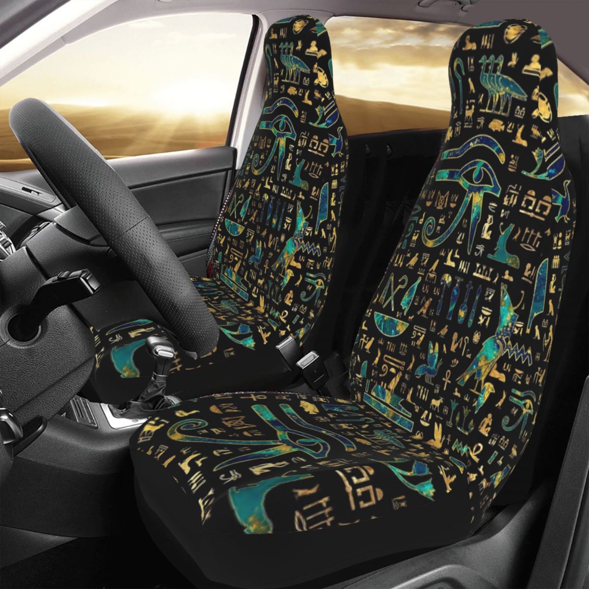 고대 이집트 상형문자 유니버설 카시트 커버 사계절 AU - Car Accessories Egypt 리뷰 및 가격