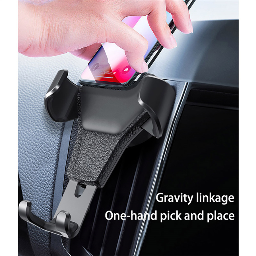 중력식 차량용 핸드폰 거치대, 에어벤트용 휴대폰 클립형 - Car Accessories Xiaomi 리뷰 및 가격