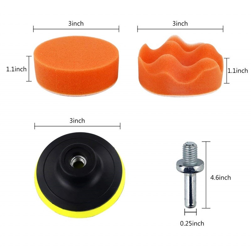 자동차 연마 스폰지 75mm 3 인치 연마 디스크 자동 - Car Wax Polishing Pad 리뷰 및 가격