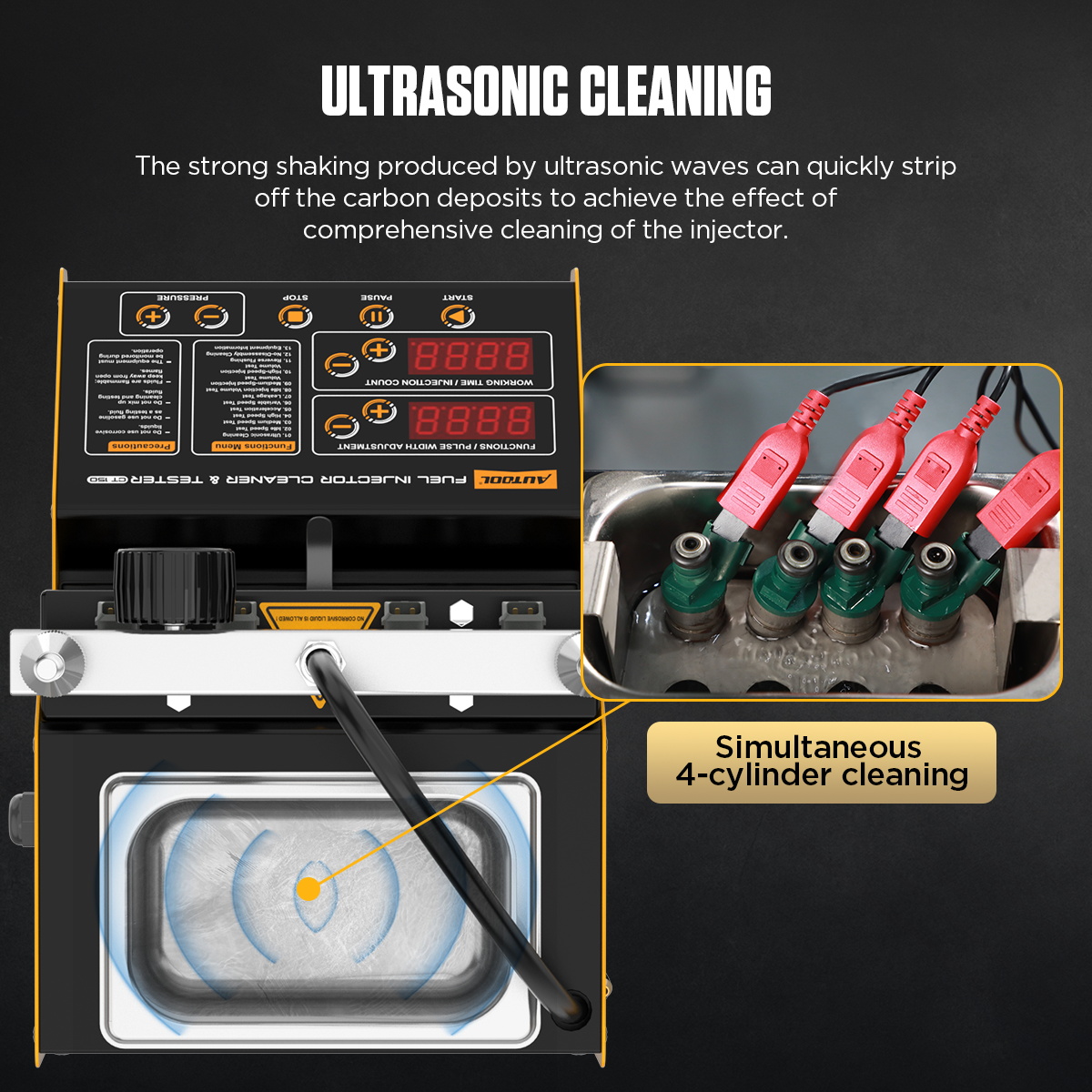 AUTOOL CT150 초음파 연료 인젝터 클리너 및  - Fuel Injector Cleaner 리뷰 및 가격
