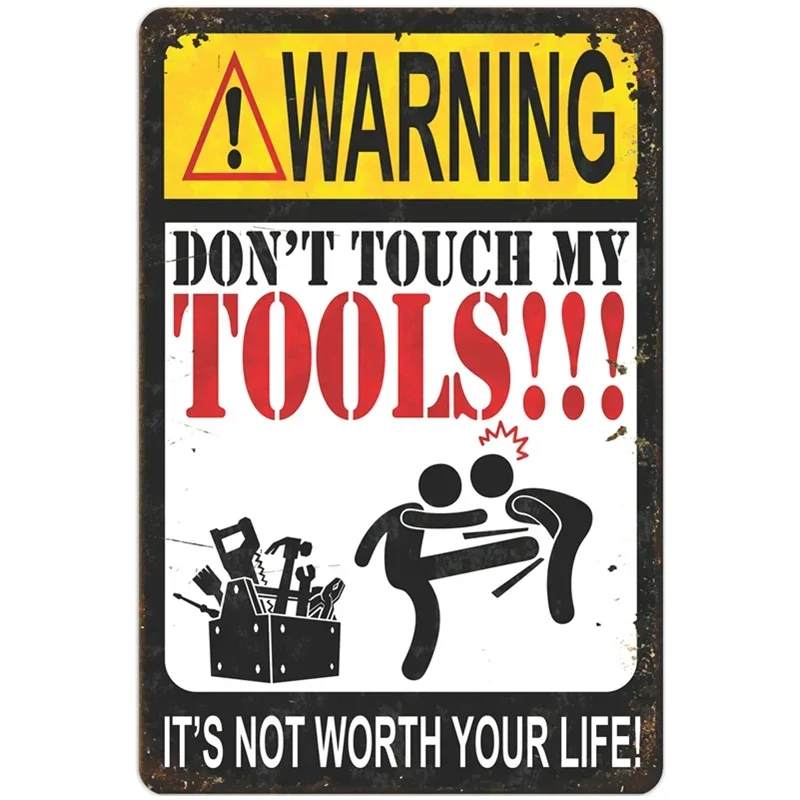 창의성 경고 도구를 만지지 마세요!!! 자동차 스티커  - Car Accessories On Amazon 리뷰 및 가격