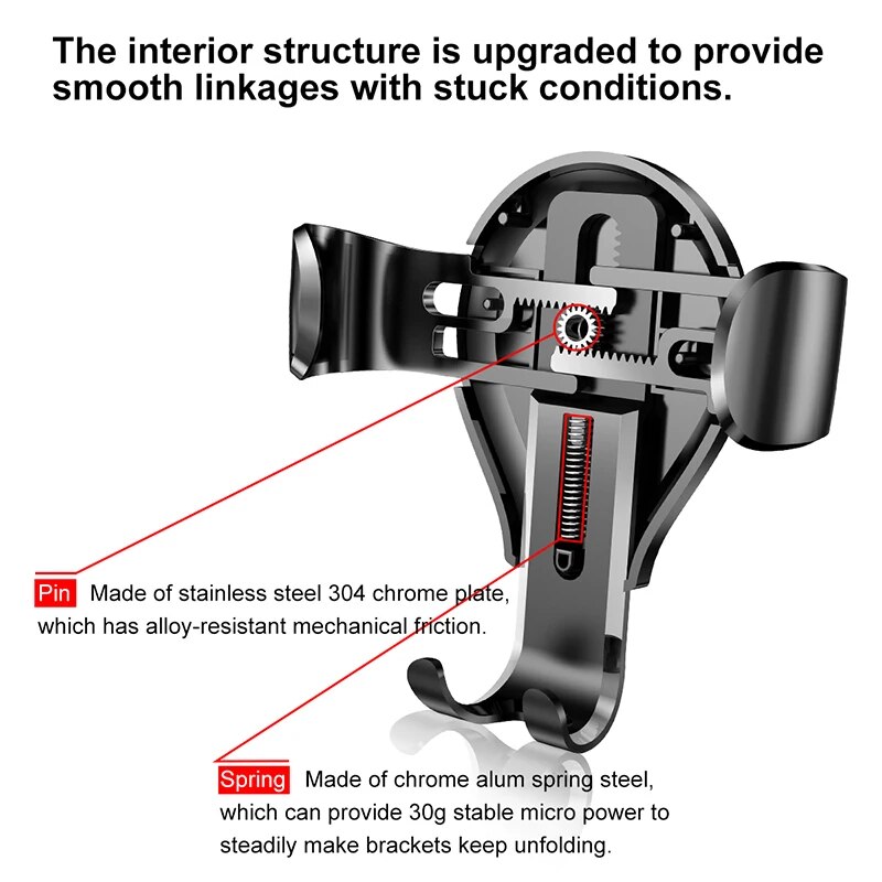 Baseus 자동차 전화 홀더 아이폰 자동 중력 대시  - Car Accessories Xiaomi 리뷰 및 가격