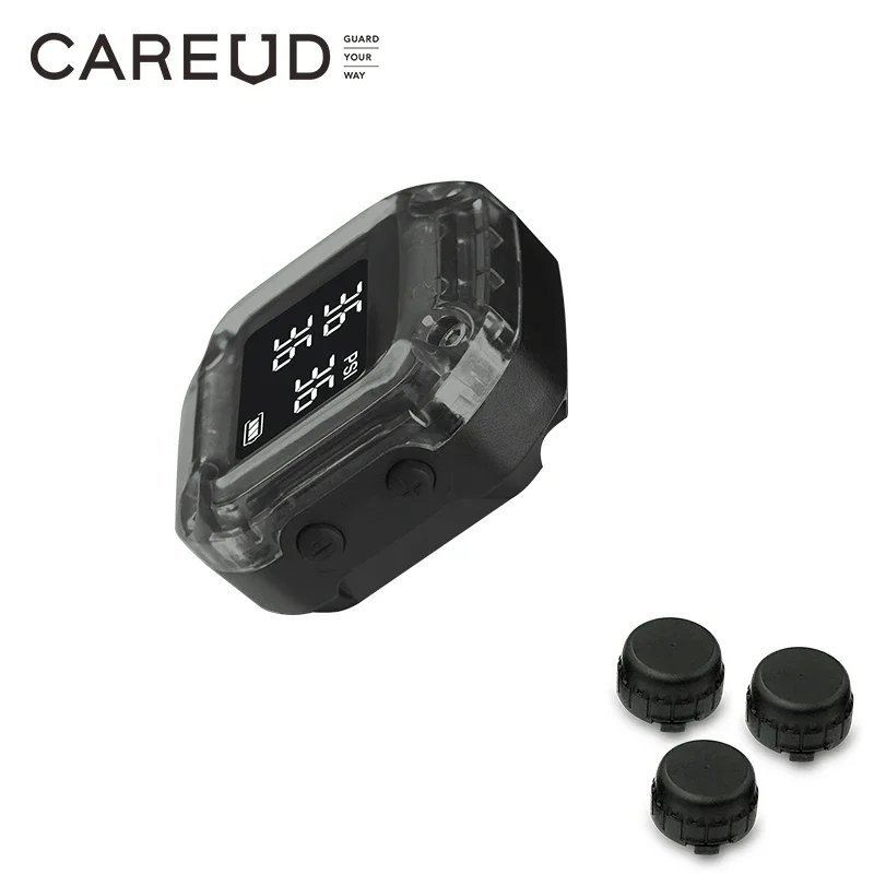 오토바이 무선 타이어 압력 모니터링 시스템 3개 외부  - Tire Pressure Monitor 리뷰 및 가격