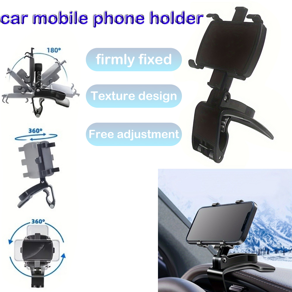 차량용 핸드폰 거치대, 범용 대시보드 차량 클립 마운트 - Car Accessories Xiaomi 리뷰 및 가격