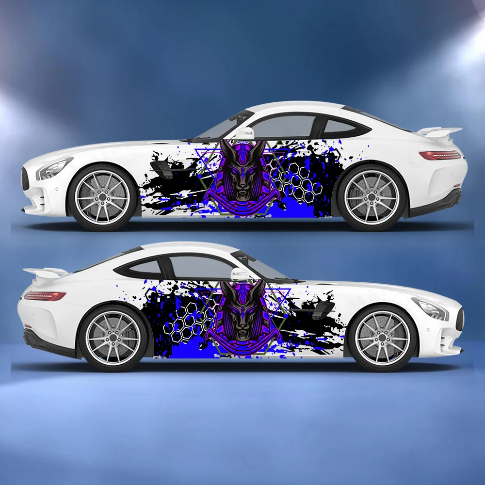 아누비스 고대 이집트 자동차 비닐 랩 데칼 자체 접착  - Car Accessories Egypt 리뷰 및 가격